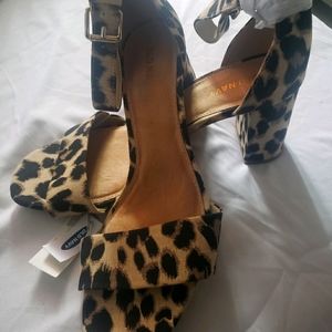 Sexy cheetah print heels